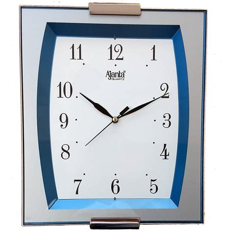 Buy Ajanta Wall Clock for Home and Offices (27 cm x 22 cm, Step ...
