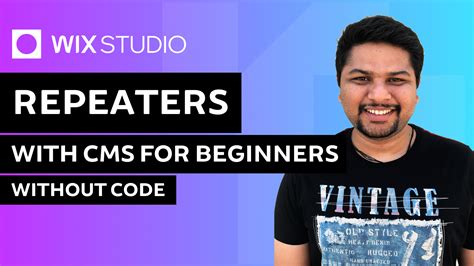 Repeaters with CMS in Wix Studio | Tutorial