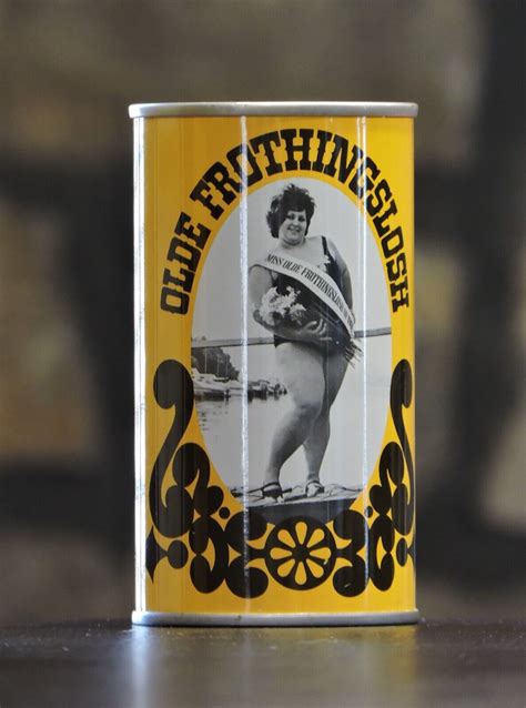 OLDE FROTHINGSLOSH, PITTSBURGH BRG., PITTSBURGH, PA., YELLOW BEER CAN ...