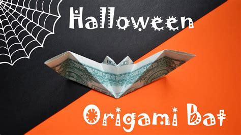 Dollar Bill Origami Bat Tutorial 的图像结果