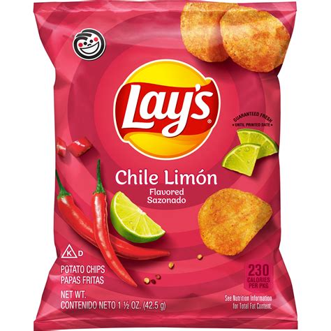 Lay's, Chile Limon Flavored, Potato Chips - SmartLabel™