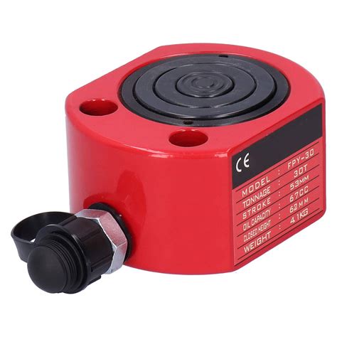 Hydraulic Cylinder Jack 30 Ton Hydraulic Cylinder Ultra Thin Multi ...