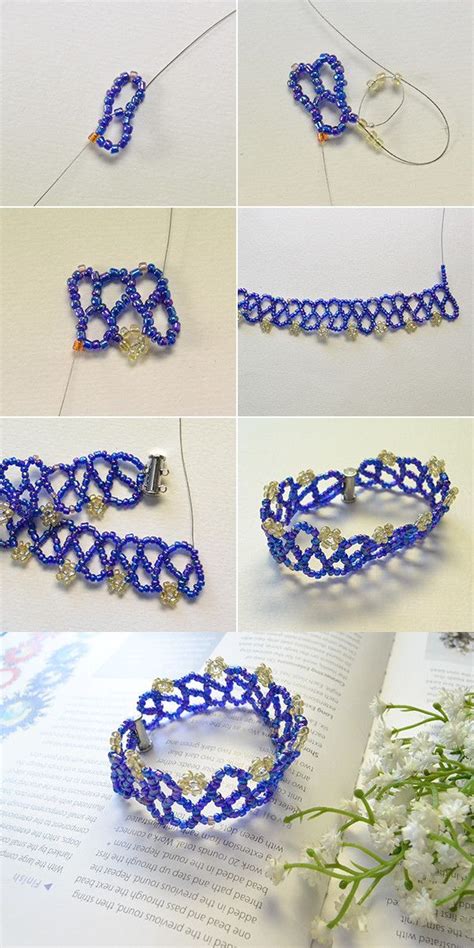 Image result for Beaded Bracelet Tutorial