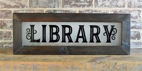 Library Sign 的图像结果