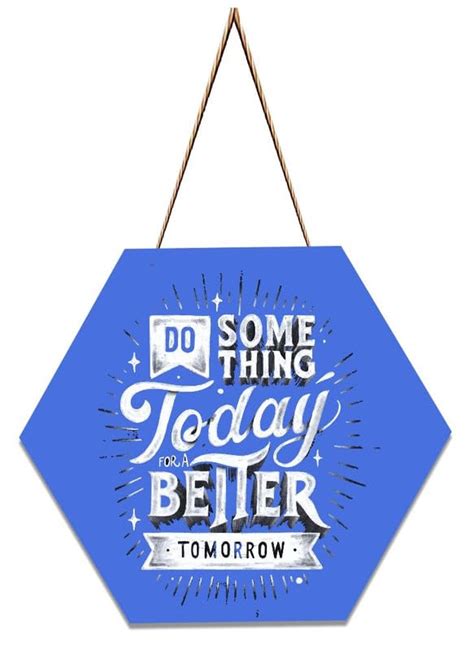 SAF paintings Motivational hexagon uv textured wall Painting SA-WHX-01 ...