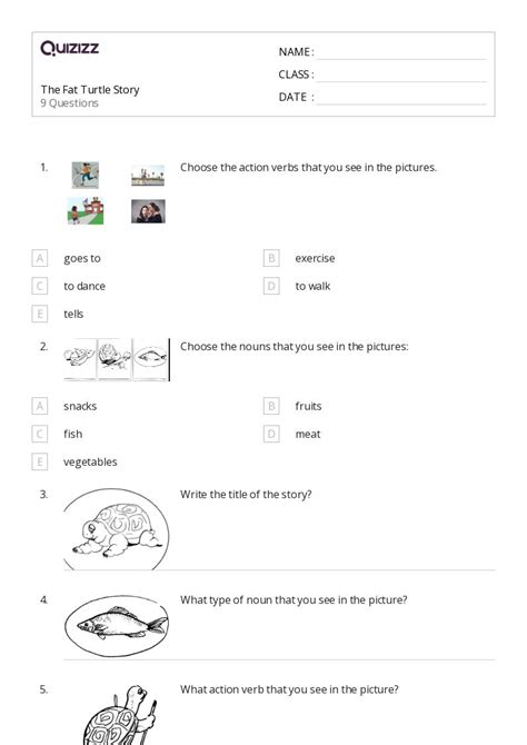 50+ Descriptive Verbs worksheets for 2nd Class on Quizizz | Free ...