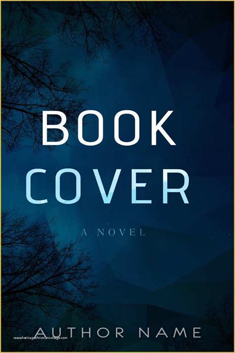 Book Cover Design Template Free Download 的图像结果
