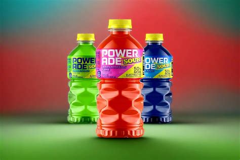 Each of the intriguing flavors named in Powerade Sour Series