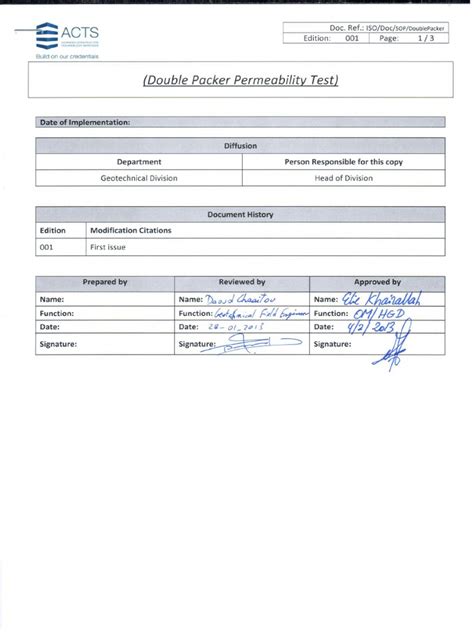 Packer Test 的图像结果