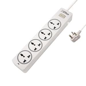 Buy EMBOX 10A Extension Board with Master Switch-Extension Cord with 4 ...