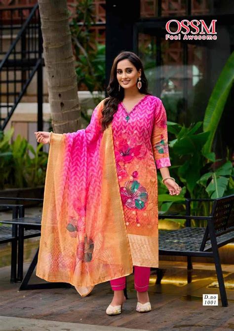 SAJNI BY OSSM 1001 TO 1006 SERIES DESIGNER STYLISH FANCY COLORFUL ...