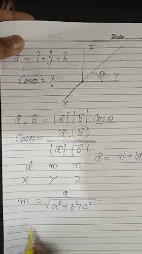Image result for Vector Cosine Formula