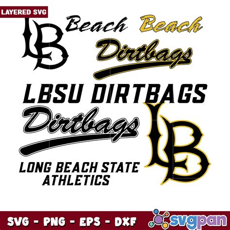 Long Beach State Dirtbags SVG Bundle – svgpan