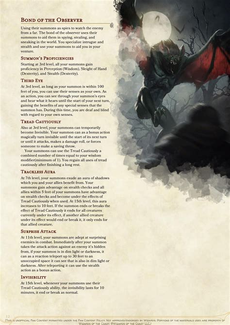 DnD 5e Homebrew Class - The Summoner - The dead souls of your enemies ...