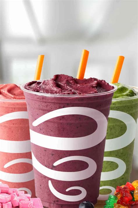 Jamba Juice White Gummi Bear Smoothie Make Drinks