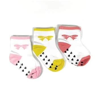 Nuluv Infant Girl's Socks for Toddler Baby Girls |With Anti Skid | Pack ...