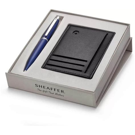 Sheaffer Credit Card Holder With Pen – swag Workstore