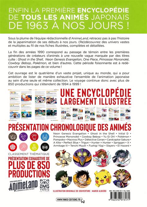 Encyclopédie des Animés volume 4 de 1994 à 1999