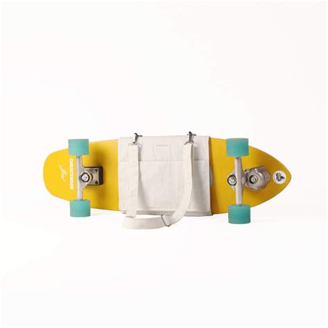 Nylon Skateboard Bag : Off-white - TIM & co