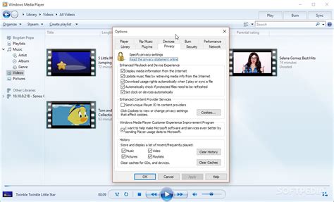 Update Windows Media Player 的图像结果