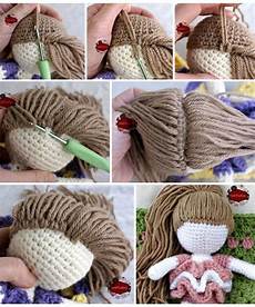 Crochet Doll Hair Tutorial by 9900 Best Crochet And Knit Images On Crochet Crochet Doll Hair Tutorial