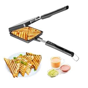 Buy BLLUEX Home and Kitchen - Jumbo Gas Toaster 4 Cuts Non-Stick Gas ...