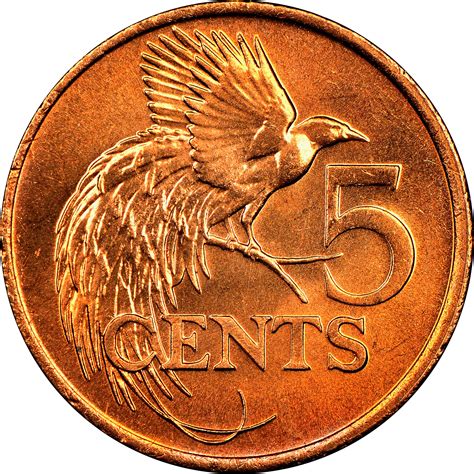 Trinidad & Tobago 5 Cents KM 30 Prices & Values | NGC