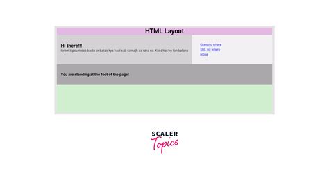 HTML Layout 的图像结果