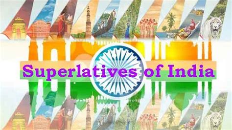 हिंदी-GK Questions and Answers related to the superlatives of India