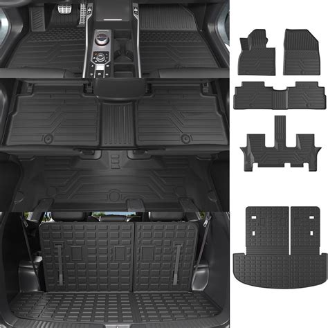 powoq Floor Mat Compatible with 2020-2025 Kia Telluride Trunk Mat with ...