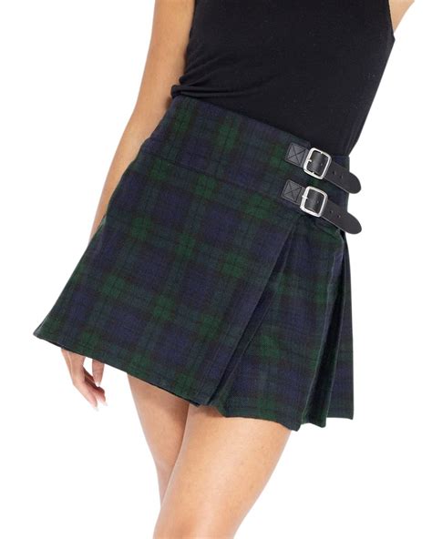 The Victoria Kilt for Women, 16" Pleated Skirt, Available in 4 Tartan ...