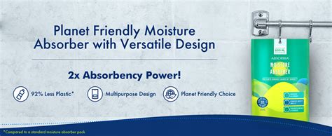 Absorbia Moisture Absorber Stand Up Pouch | Pack of 6 (600ml Each ...