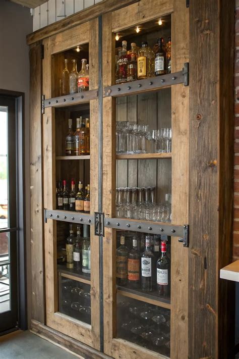 25+ Creative Ideas for DIY Liquor Cabinets | Home bar designs, Diy home ...