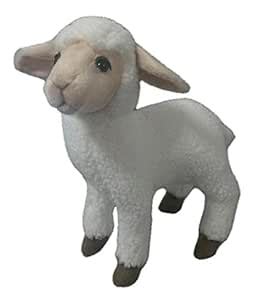 Buy HANSA Sheep Plush Animal Toy, 11", White Online at Low Prices in ...