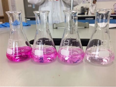 Image result for Titration Pink Color