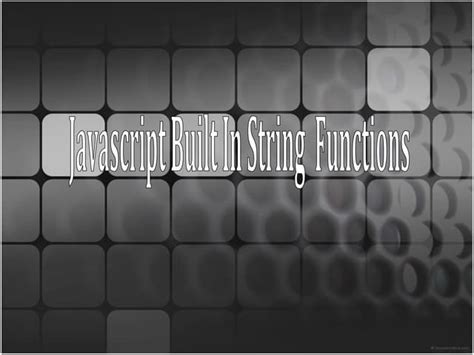 Image result for String in JavaScript Images for Presentation
