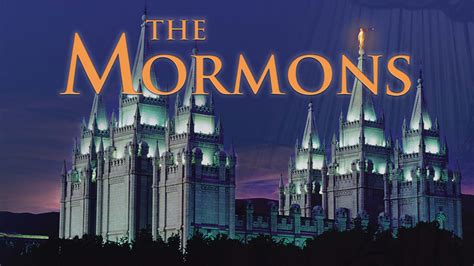 Mormons » Voyage - Carte - Plan
