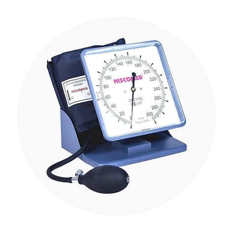 Niscomed PW-217 Manual Sphygmomanometer | Aneroid Blood Pressure ...