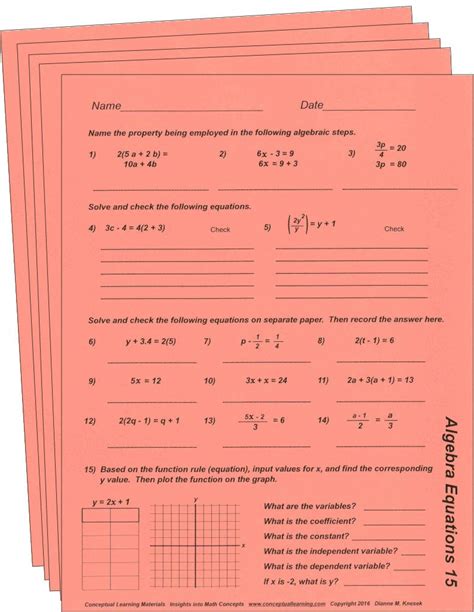 Image result for Algebra Equations
