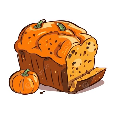 Pumpkin Bread Clip Art