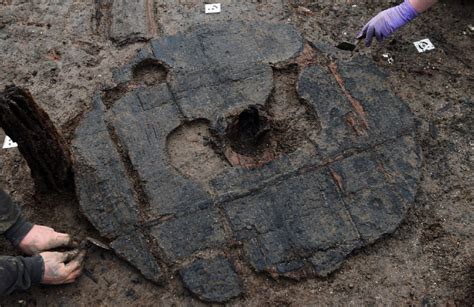 A complete 3000 year-old Bronze Age wheel believed to be the largest ...