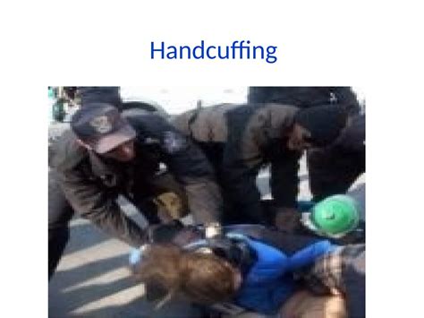 Proper Handcuffing Procedure 的图像结果