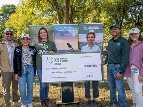 H-E-B donates $1 million to celebrate 100 years of Texas State Parks - CultureMap Houston