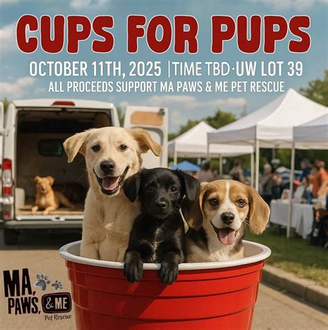 Annual Cups for Pups Tailgate at UW, Camp Randall Stadium University of ...