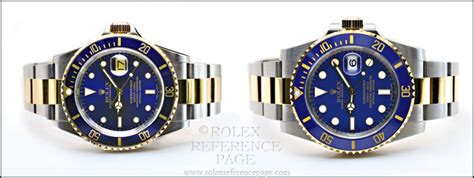 Rolex Submariner 116613 versus 16613 in 2023 | Rolex submariner, Rolex, Rolex submariner blue