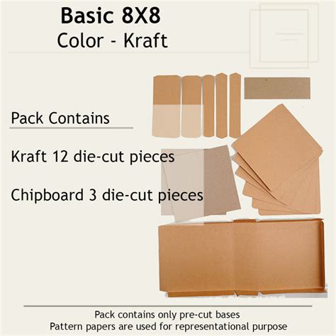 basic-8x8-scrapbook-templates-cab002 — thecraftshop.in