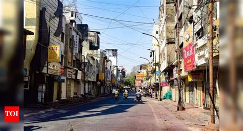 Curfew snatches sheen off Itwari market areas & sarafa bazaar | Nagpur ...