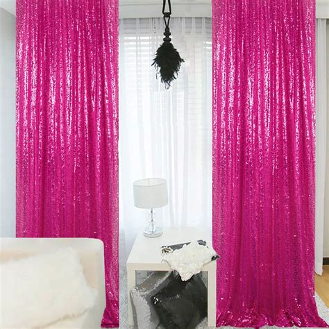 Racy Pink Curtains