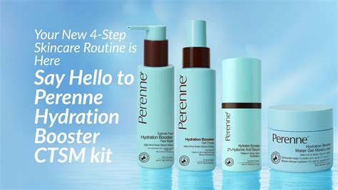 Your New 4-Step Skincare Routine is Here – Say Hello to Perenne Hydrat ...