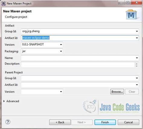 Java Eclipse Maven Tutorial 的图像结果